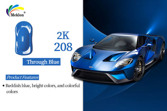 স্থিতিশীল 2K গাড়ি পেইন্ট শীর্ষ কোট ক্ষতিকারক ক্ষার প্রতিরোধী অ্যান্টি ইউভি