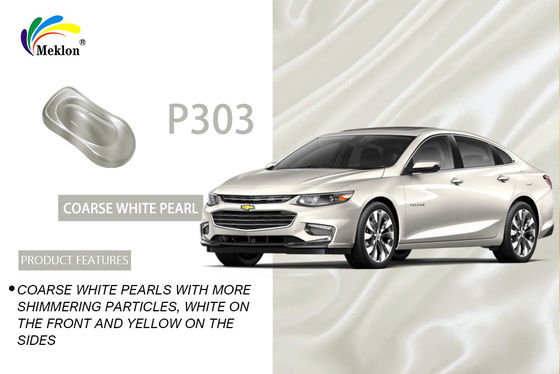 রুক্ষ সাদা গাড়ি পার্ল পেইন্ট ইউভি প্রতিরোধী 1 কে বেসকোট ব্যবহারিক