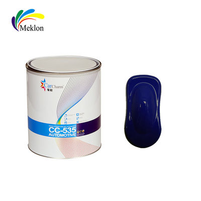 1 কে অটো বডি রিফিনিশ অটো পেইন্ট ভাল কভারিং পাওয়ার স্বচ্ছ নীল