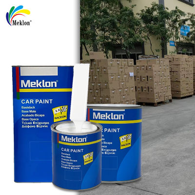 উচ্চ কভারেজ উচ্চ অতিরিক্ত সাদা অটোমোটিভ রিফিনিশ পেইন্ট কম Voc সঙ্গে