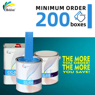 গন্ধহীন স্থিতিশীল ক্রিস্টাল ব্লু কার পেইন্ট ইউভি প্রুফ ধাতব অটোমোটিভ পেইন্ট সরবরাহকারী