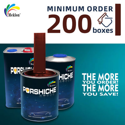 অ্যাক্রিলিক ১ কে ২ কে লাল রঙের বডি স্প্রে গাড়ি ধাতব রঙের অটোমোটিভ পেইন্ট টপ কোট সরবরাহকারী