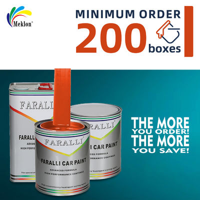 পেশাদার এক্রাইলিক রঙ মিশ্রণ মেশিন মেরামত ফিনিস পাইকারি ধাতব অটোমোটিভ 1K অটো বেস গাড়ি পেইন্ট