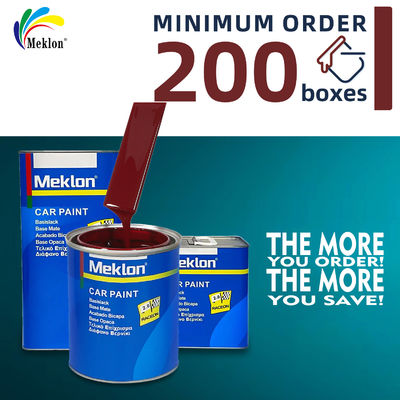 শীর্ষ বিক্রয় 2K আয়রন অক্সাইড রেড অটো পেইন্ট স্প্রে জন্য অ্যাক্রিলিক তরল লেপ অটোমোটিভ ফিনিস পেইন্ট