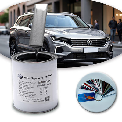 ভক্সওয়াগেন 7DW সিলভার কার পেইন্ট তরল লেপ 1Lx12 1-3 বছর শেল্ফ জীবন