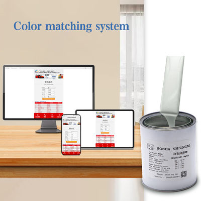 স্ক্র্যাচ প্রতিরোধক হোন্ডা NH552M 1K হালকা ধূসর সিলভার অ্যাক্রিলিক গাড়ির রং