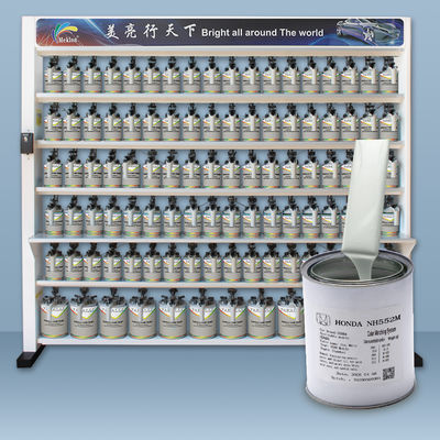 স্ক্র্যাচ প্রতিরোধক হোন্ডা NH552M 1K হালকা ধূসর সিলভার অ্যাক্রিলিক গাড়ির রং