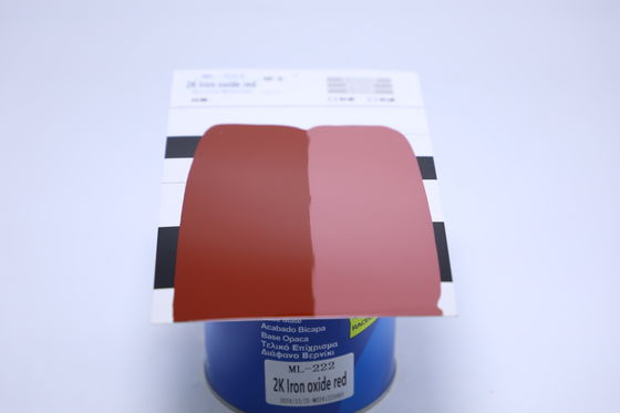 পরিধান-প্রতিরোধী এবং জারা-প্রতিরোধী লোহার লাল গাড়ি পেইন্ট