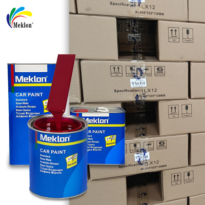 1K2K উচ্চ প্রকাশ ক্ষমতা এবং উচ্চ কভারেজ সঙ্গে গাঢ় লাল গাড়ী পেইন্ট