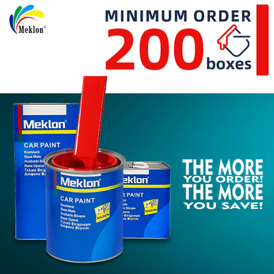 উচ্চ কর্মক্ষমতা পুনরুদ্ধার কার পেইন্ট, উচ্চ চকচকে এবং সহজে স্প্রে করার উজ্জ্বল লাল গাড়ি