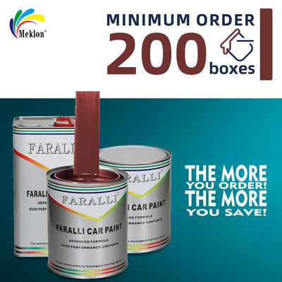 উচ্চ চকচকে ইউভি প্রতিরোধী উচ্চ চকচকে গাঢ় লাল গাড়ী স্প্রে পেইন্ট