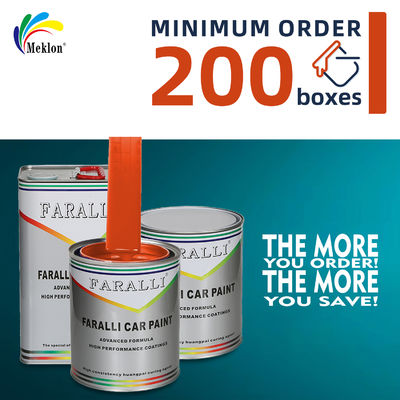 1K2K দক্ষ এবং দ্রুত শুকনো কমলা গাড়ির স্প্রে পেইন্ট