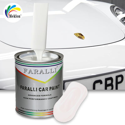 ১কে ফেরারি হট সেলিং দক্ষ এবং দ্রুত শুকনো সাদা গাড়ির স্প্রে পেইন্ট