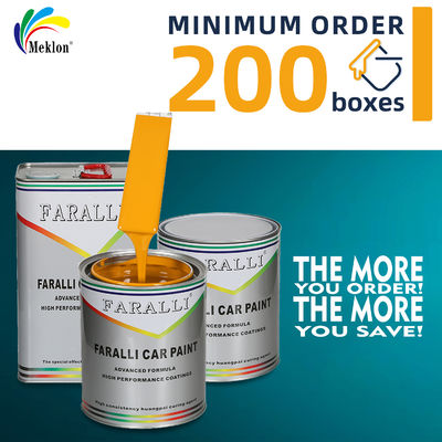 উচ্চ পারফরম্যান্স আবহাওয়া প্রতিরোধী কম খরচে প্রস্তুতকারক সরাসরি বিক্রয় হলুদ গাড়ী পেইন্ট