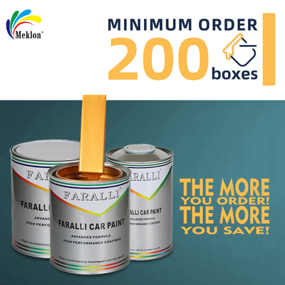 পরিবেশ বান্ধব গোল্ডেন অটো পেইন্ট সঙ্গে মূল কারখানার গ্রেড রঙ মেলে এবং স্ক্র্যাচ প্রতিরোধী