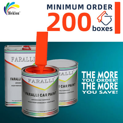 গাড়ী পেইন্টিং এর জন্য গরম বিক্রি এবং সাশ্রয়ী উজ্জ্বল কমলা কার মেরামত পেইন্ট