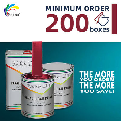 ম্যাট চকচকে দ্রুত শুকনো দীর্ঘস্থায়ী অ্যান্টি-কোরোসিওন আঙ্গুর লাল গাড়ী মেরামতের পেইন্ট