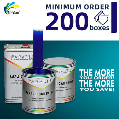 দ্রুত শুকনো এবং দক্ষ গভীর নীল ধাতব পেইন্ট যা গাড়ির স্প্রে পেইন্টিংয়ের জন্য মূল কারখানার রঙের সাথে মেলে