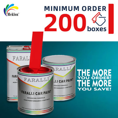 কারখানার সরবরাহ উচ্চ চকচকে টেকসই এবং পরিধান প্রতিরোধী উজ্জ্বল লাল গাড়ী স্প্রে পেইন্ট