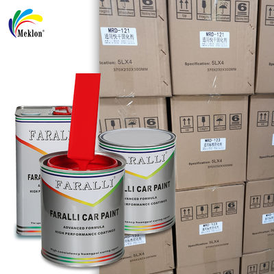 কারখানার সরবরাহ উচ্চ চকচকে টেকসই এবং পরিধান প্রতিরোধী উজ্জ্বল লাল গাড়ী স্প্রে পেইন্ট