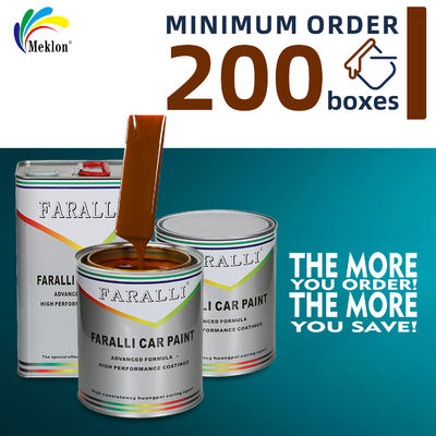 1 কে 2 কে পরিবেশ বান্ধব বাদামী গাড়ি পেইন্ট স্ক্র্যাচ প্রতিরোধী এবং উচ্চ তাপমাত্রা প্রতিরোধী