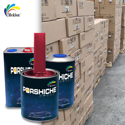উচ্চ চকচকে পরিবেশ বান্ধব এবং কম VOC লাল গাড়ির মেরামত ও পেইন্টিং
