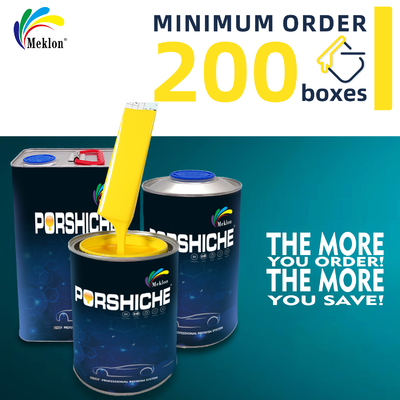 উচ্চ চকচকে লেবু হলুদ অটোমোটিভ পেইন্ট - VOC 380g/L