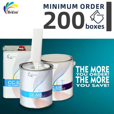 গরম বিক্রয় বিশুদ্ধ সাদা স্ক্র্যাচ প্রতিরোধী এবং UV প্রতিরোধী গাড়ী পেইন্ট