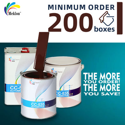 পরিবেশ বান্ধব কম VOC বাদামী গাড়ির পেইন্ট, উচ্চ চকচকে এবং UV প্রতিরোধের সাথে