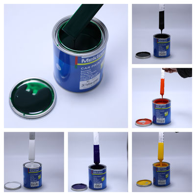 উচ্চ চকচকে এবং প্রাণবন্ত হলুদ সবুজ মূল গাড়ির রঙের সাথে মিলে যায়