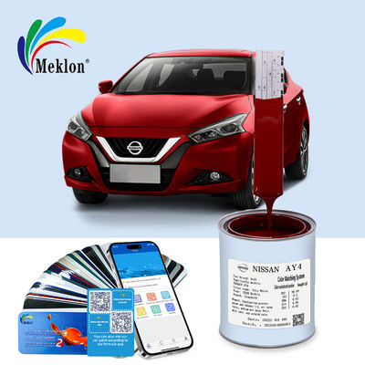 গোলাপী লাল রেডি মিশ্রিত গাড়ি পেইন্ট টেকসই পরিধান প্রতিরোধী ইউভি সুরক্ষা