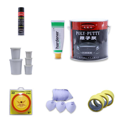 বড় স্ক্র্যাচ এবং ডেন্টগুলির দক্ষ মেরামতের জন্য ধূসর চোখের ফিলিং