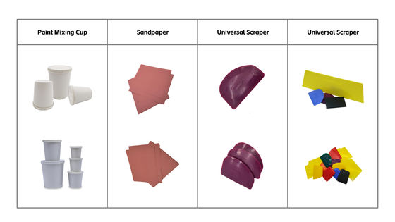 গাড়ির পেইন্ট রঙ মিশ্রণের জন্য পেইন্ট মিশ্রণ কাপ অটোমোটিভ পেইন্ট রঙ মিশ্রণ