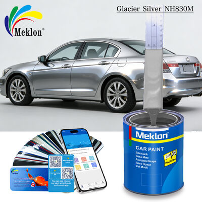 অ্যান্টি স্ক্র্যাচ রেডি মিশ্রিত গাড়ি পেইন্ট স্প্রে তাপরোধী ব্যবহারিক রৌপ্য রঙ