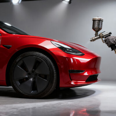 মেক্লন উজ্জ্বল লাল মুক্তো উচ্চ ক্রোম স্ক্র্যাচ-প্রতিরোধী অটো মেরামতের জন্য গাড়ী পেইন্ট রিফিনিশ করুন