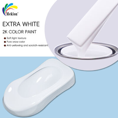 ২ কে এক্সট্রা হোয়াইট অ্যাক্রিলিক পেইন্ট অটো পেইন্ট অটোমোটিভ অটো রিফিনিশ লেপ & পেইন্ট