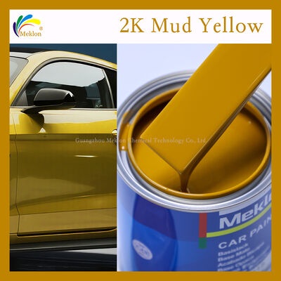 বাণিজ্যিক যানবাহন মেরামতের জন্য 215 বালু হলুদ পেশাদার 2K রিফিনিশ টিন্টার