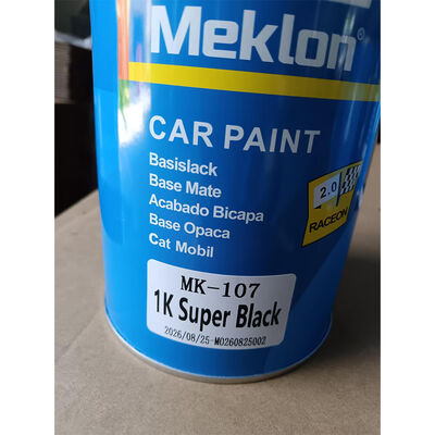 ML-137P 1K পিওর ব্ল্যাক অ্যাক্রিলিক কার পেইন্ট হাই গ্লস সলিড কালার অটোমোটিভ রিফিনিশিং পেইন্ট গাড়ির বডি মেরামতের জন্য
