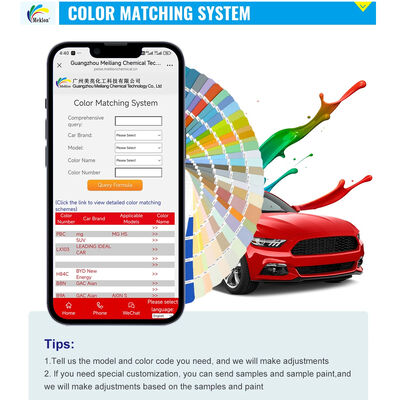 ML-137P 1K পিওর ব্ল্যাক অ্যাক্রিলিক কার পেইন্ট হাই গ্লস সলিড কালার অটোমোটিভ রিফিনিশিং পেইন্ট গাড়ির বডি মেরামতের জন্য
