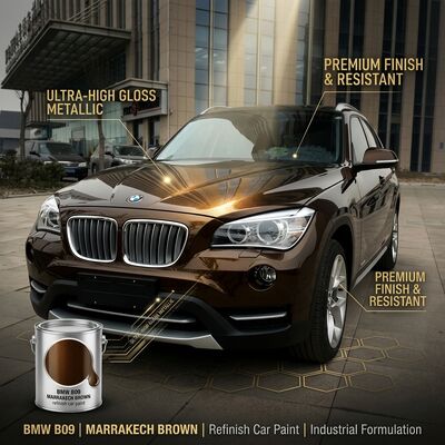 ইউভি প্রতিরোধী বাদামী গাড়ি পেইন্ট কার্যত BMW B09 মারাকেশের জন্য ক্ষতিকারক নয়