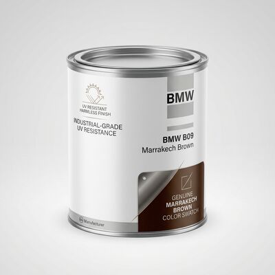 ইউভি প্রতিরোধী বাদামী গাড়ি পেইন্ট কার্যত BMW B09 মারাকেশের জন্য ক্ষতিকারক নয়