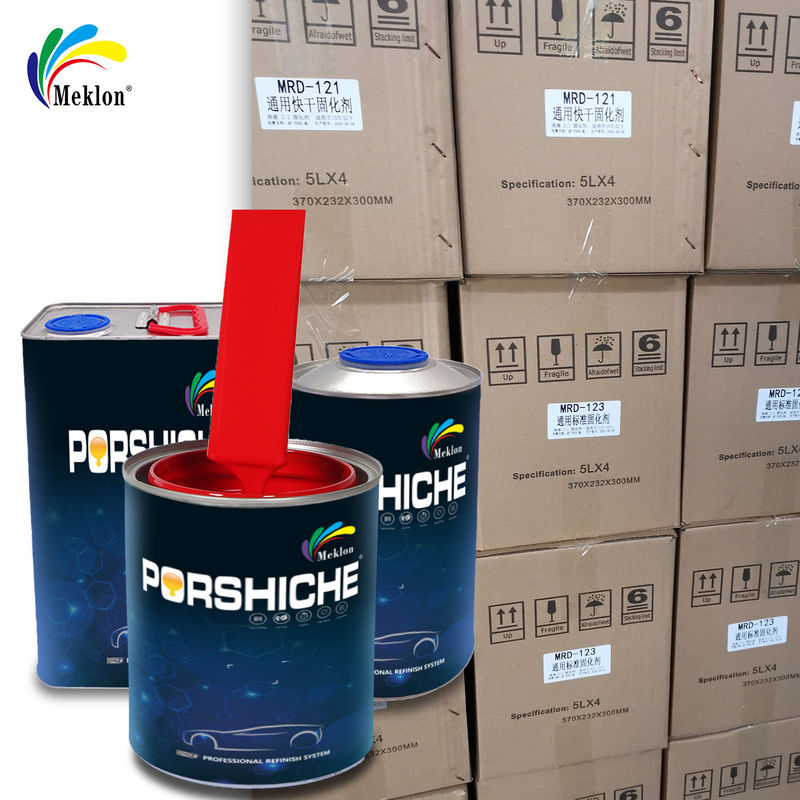 আইএসও এমএসডিএস কার পেইন্ট টপ কোট গন্ধহীন লাল কমলা রঙ পরিবেশ বান্ধব স্বয়ংচালিত পেইন্ট