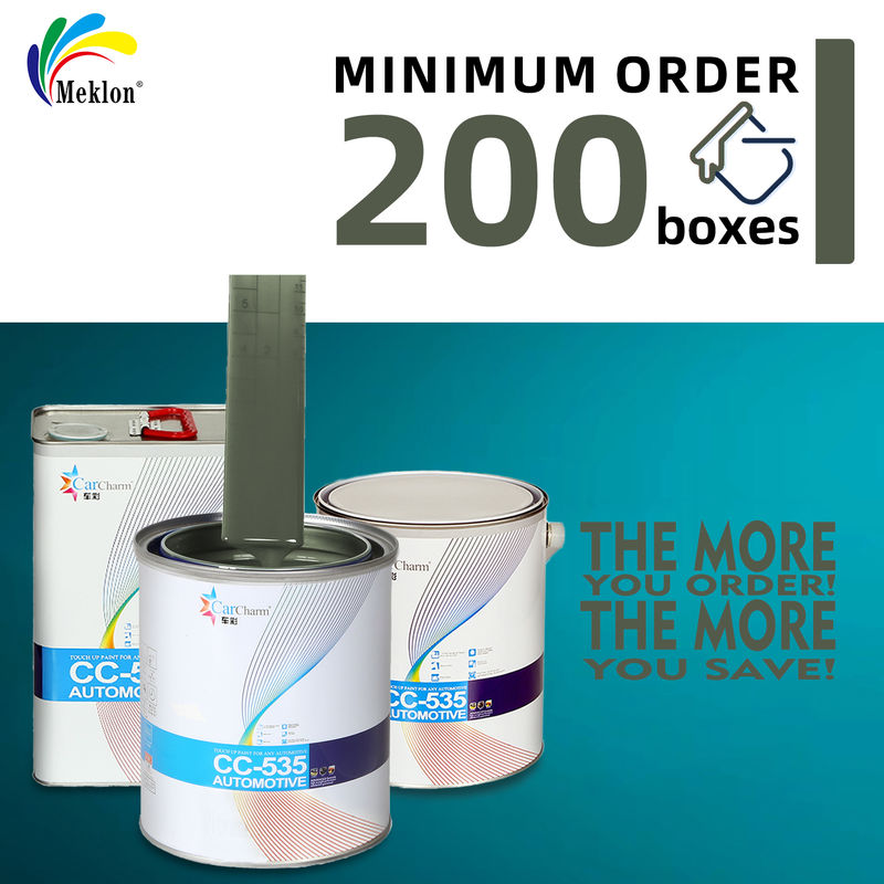 অ্যাক্রিলিক অটোমোটিভ মেরামত পেইন্ট উচ্চ খরচ কর্মক্ষমতা সঙ্গে কারখানা মূল্য