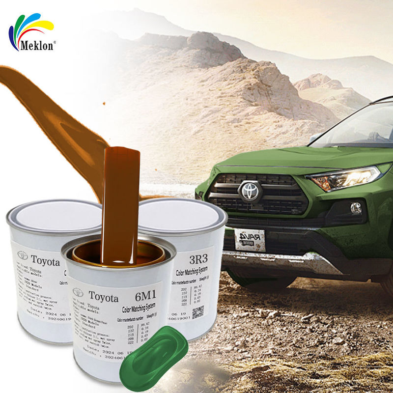 অটো রিফিনিসিংয়ের জন্য উচ্চ গ্লস গভীর সবুজ পার্ল অটো স্প্রে পেইন্ট