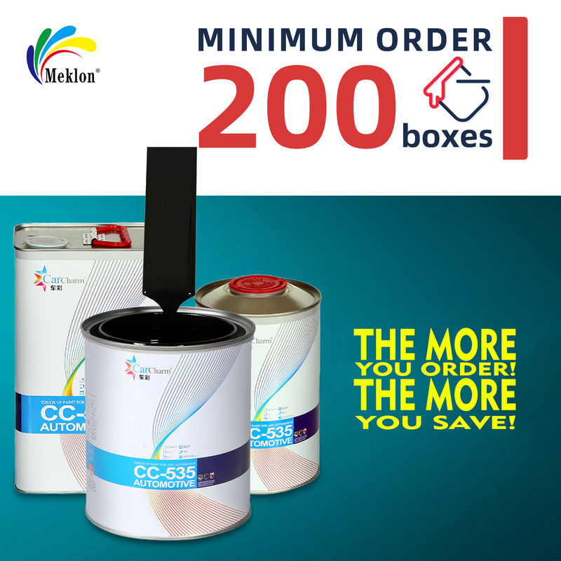 গরম বিক্রয় উচ্চ চকচকে এবং খরচ কার্যকর ঠান্ডা কালো গাড়ী পেইন্ট