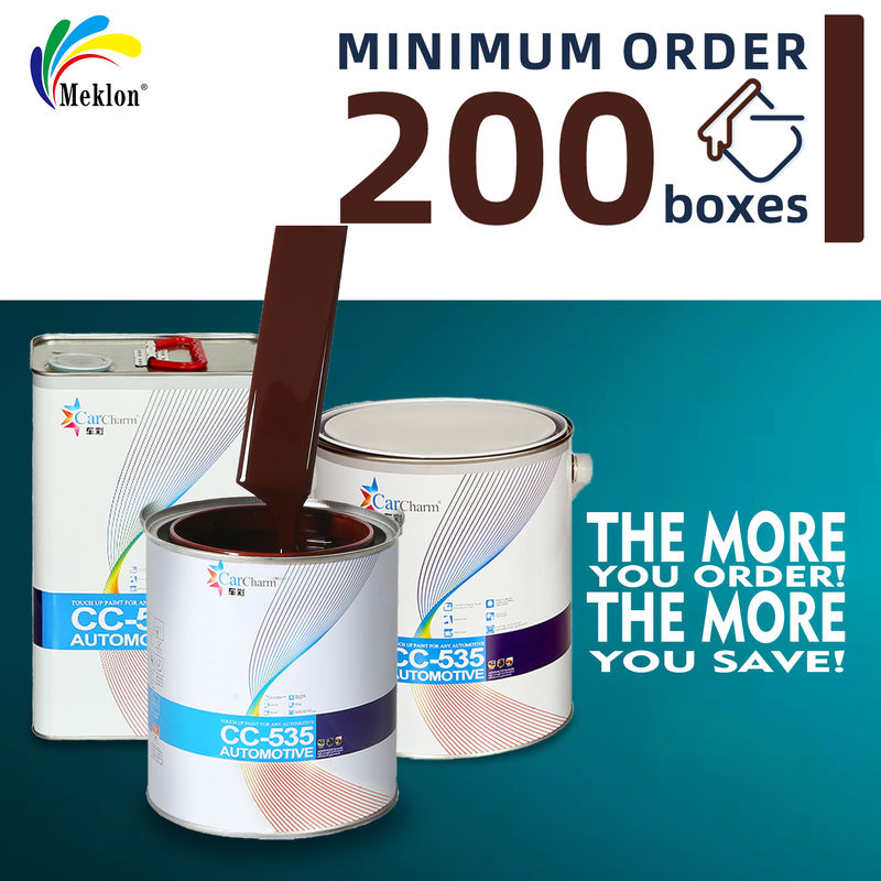 পরিবেশ বান্ধব কম VOC বাদামী গাড়ির পেইন্ট, উচ্চ চকচকে এবং UV প্রতিরোধের সাথে