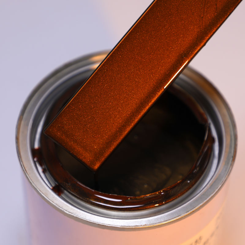 পরিবেশ বান্ধব কম VOC বাদামী গাড়ির পেইন্ট, উচ্চ চকচকে এবং UV প্রতিরোধের সাথে