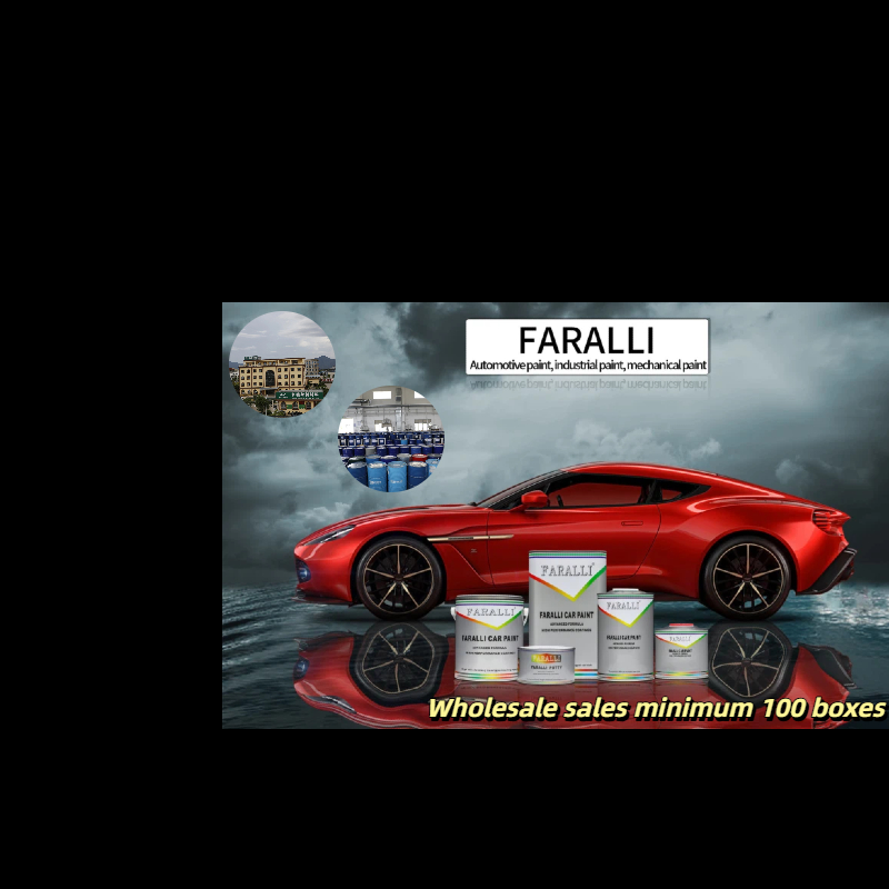 অ্যান্টি-কোরোশন এবং মৃদুপ্রুফ অটোমোটিভ বেস কোট ক্লিয়ার কোট পেইন্ট মাল্টিসিন