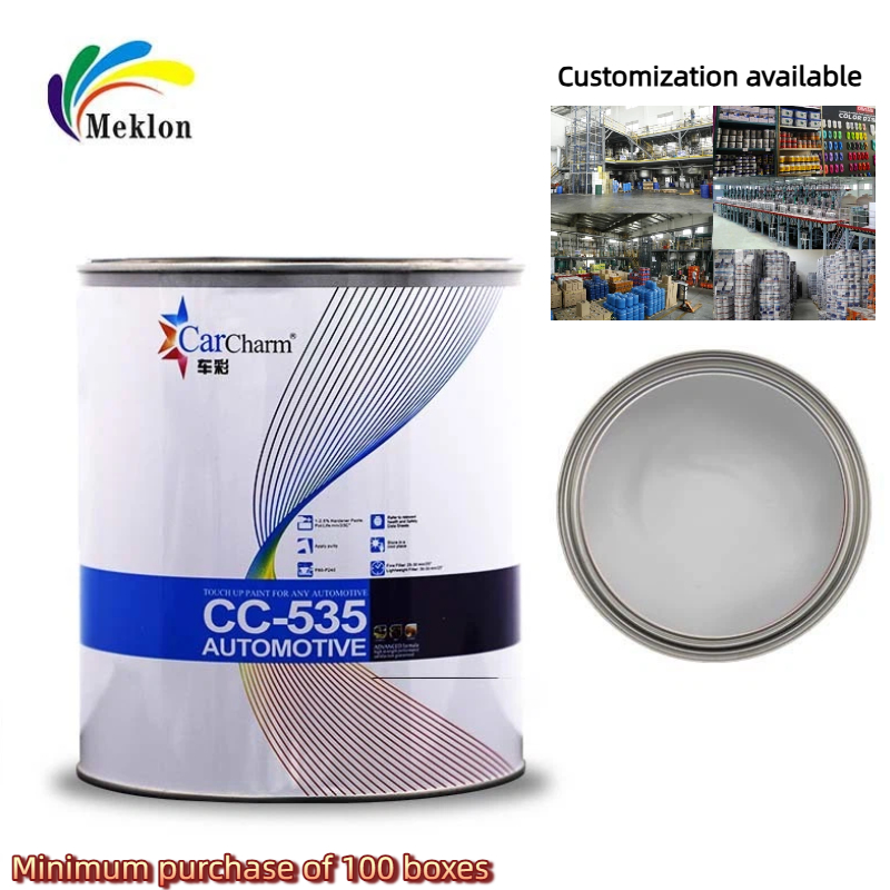 রঙের স্থিতিশীলতা এবং দীর্ঘায়ু সহ রুক্ষ সাদা পার্ল রেডি মিশ্রিত গাড়ি পেইন্ট