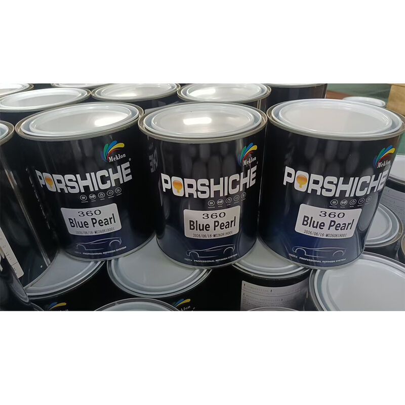 360 Blue Pearl 1K Crystal Blue Pearl Acrylic Automotive Paint High Gloss Refinish Coating for Car Body Repair